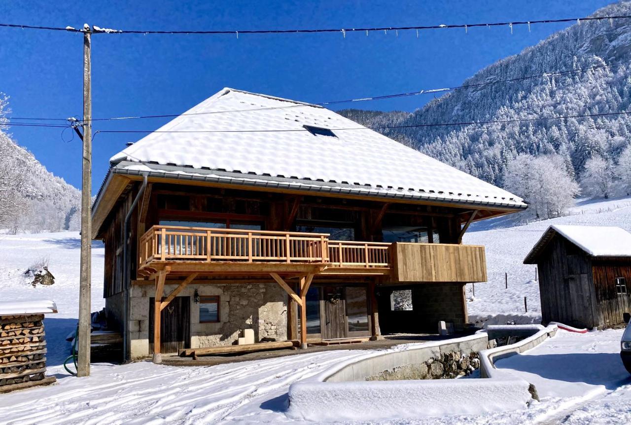La Grange Au Ruisseau Villa Bellecombe-en-Beauges Kültér fotó